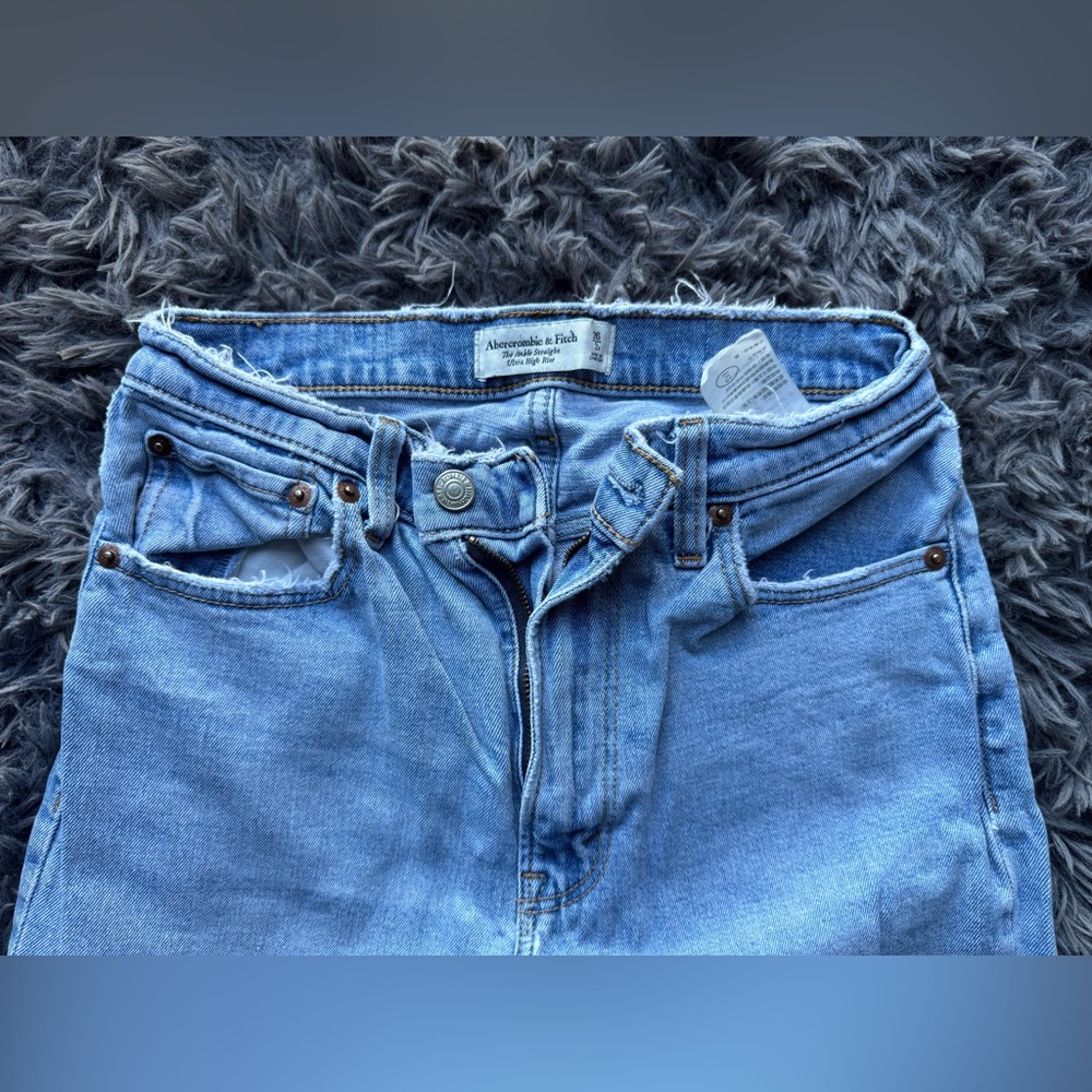Abercrombie & Fitch Distressed Denim Jeans